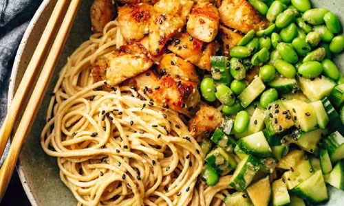 Sesame Noodle Bowl